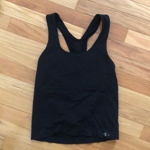 Champion black tank top with built in sports bra